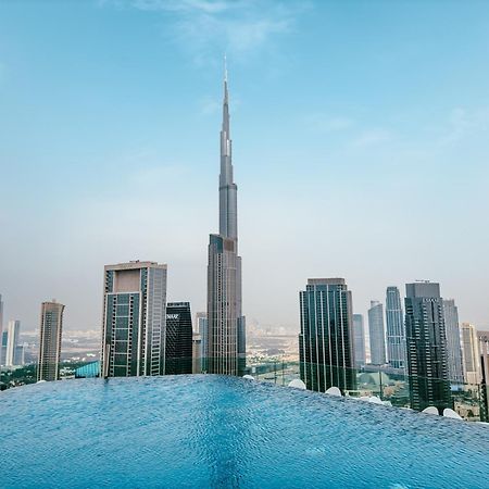 Aliving Luxe 2Br With Burj Khalifa View Infinity Pool Midtown-4704 Apartment Dubai Ngoại thất bức ảnh