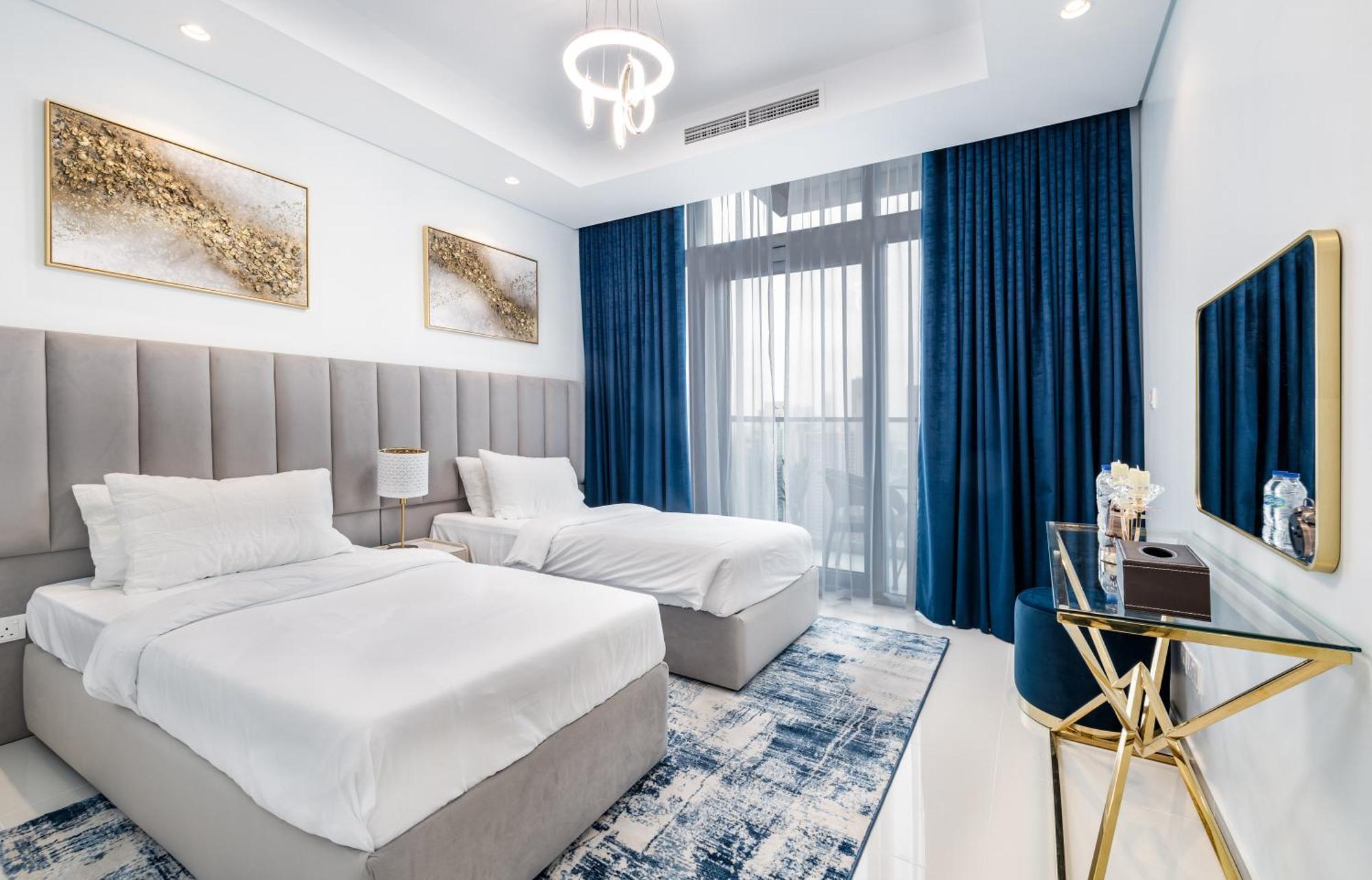 Aliving Luxe 2Br With Burj Khalifa View Infinity Pool Midtown-4704 Apartment Dubai Ngoại thất bức ảnh