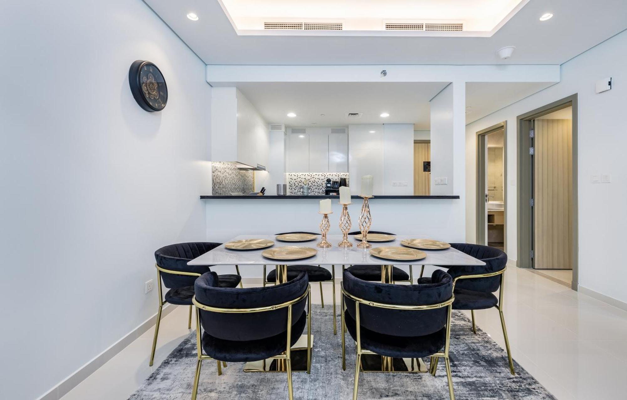 Aliving Luxe 2Br With Burj Khalifa View Infinity Pool Midtown-4704 Apartment Dubai Ngoại thất bức ảnh