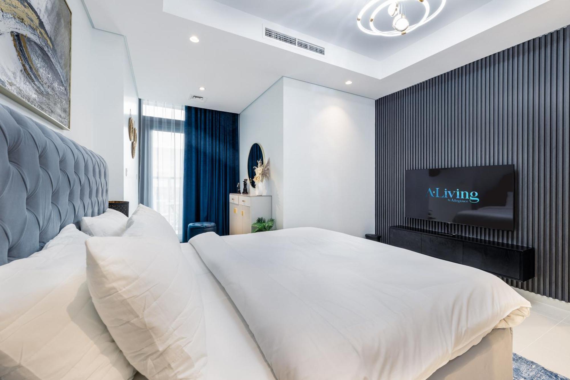 Aliving Luxe 2Br With Burj Khalifa View Infinity Pool Midtown-4704 Apartment Dubai Ngoại thất bức ảnh