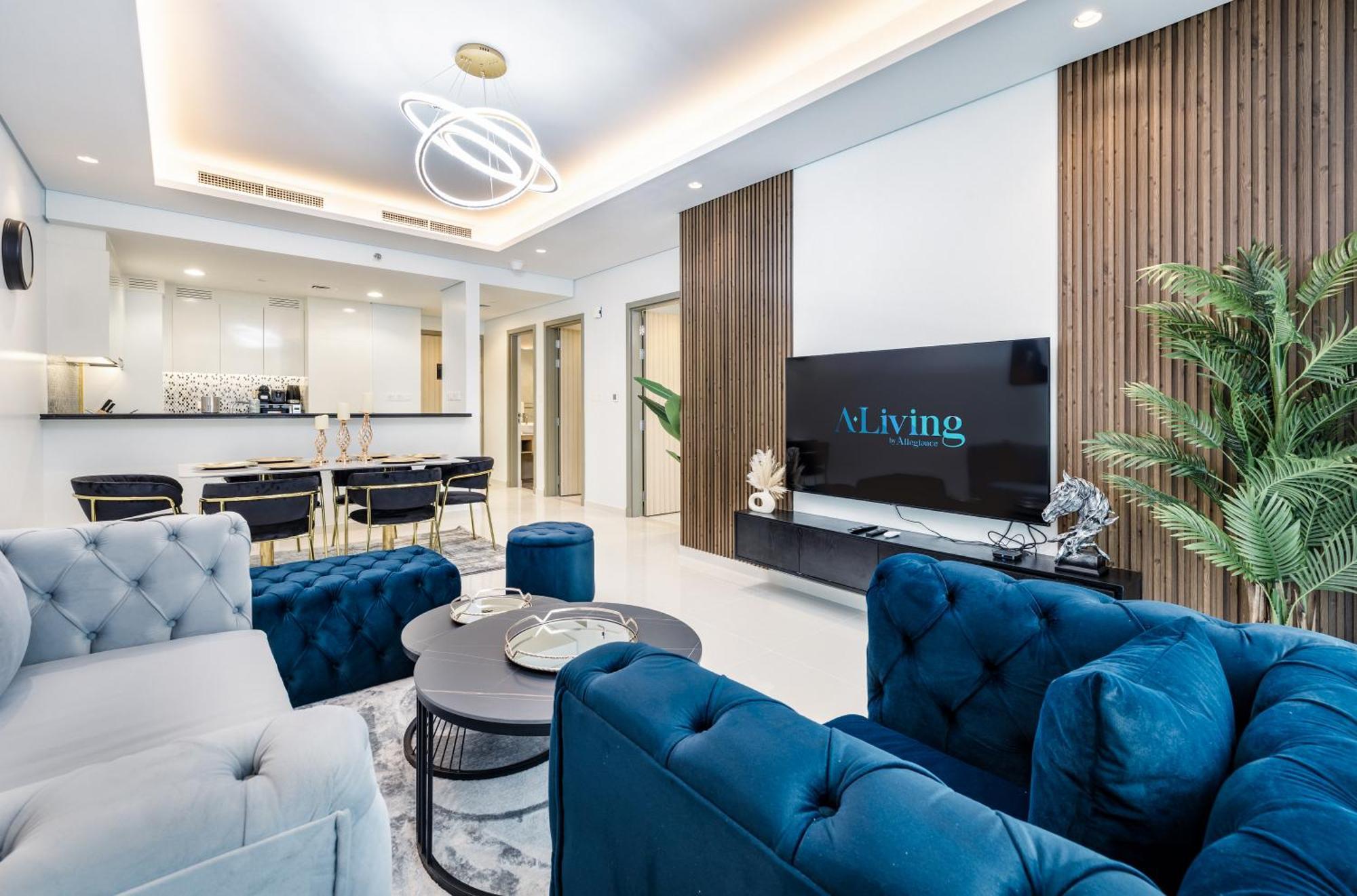 Aliving Luxe 2Br With Burj Khalifa View Infinity Pool Midtown-4704 Apartment Dubai Ngoại thất bức ảnh